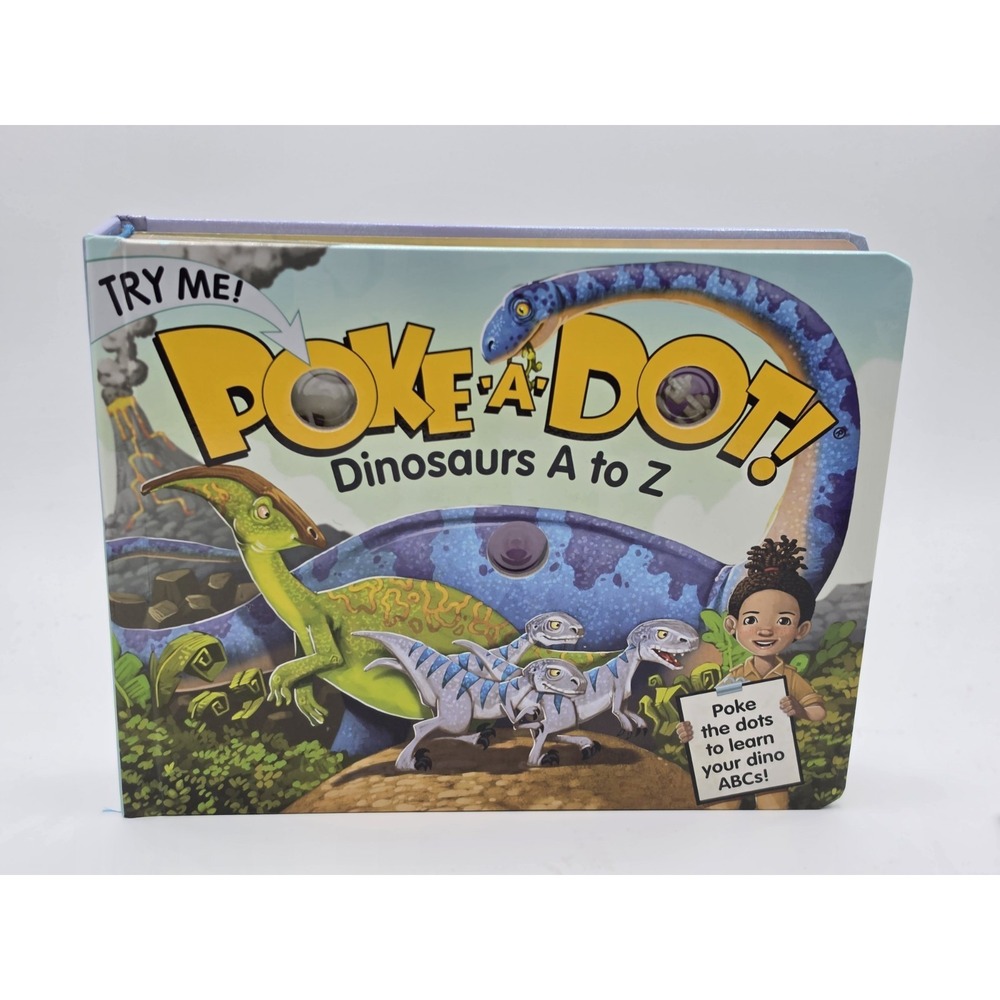 Poke-a-Dot: Dinosaurs A to Z Board Book